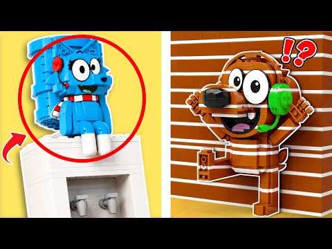 ゲームキャラクター brick LEGO Roblox: Tyler & Snowi's Funniest Meccha Chameleon Moments