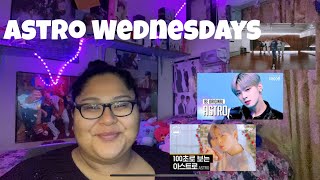 My Reaction to Astro “One dance practice, 100 second challenge, & One studio Choom 4K”