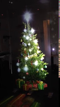 This Terrifying Spinning Holographic Christmas Tree Could Leave You  Ho-Ho-Horribly Maimed