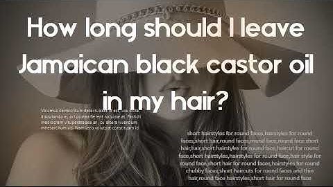 How often should you put jamaican black castor oil in your hair
