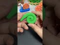Snail Playdough Craft 🐌#kidscraftideas #schoolactivity l