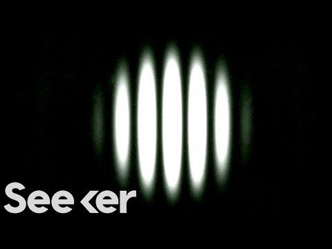 What Happens When You Put Antimatter in a Double Slit Experiment?