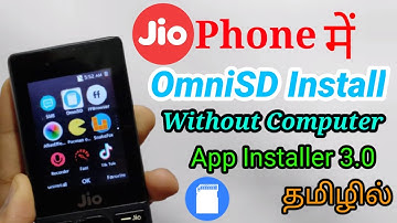 JIO PHONE NEW OMNISD 3.0 INSTALL WITHOUT PC/COMPUTER