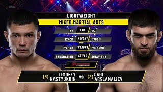 Timofey Nastyukhin vs. Dagi Arslanaliev | ONE Championship Full Fight