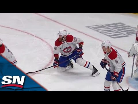 Canadiens' David Savard Makes Blocks, Helps Kill Penalty While On One Skate Blade