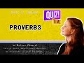 Lezione di Inglese 74 | Quiz Time: PROVERBS