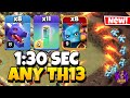 TH13 Attack Strategy With Dragon &amp; Super Minion !! Best TH13 Attack Strategy in Clash of Clans🔥