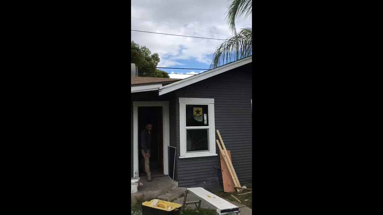 Day 5 Slumlord Conversion to Pride of Ownership Rental (Paint the Outside and Setup to Paint Inside) fresno pacific university
