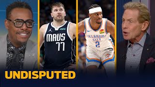 Mavs collapse at home, SGA \& Thunder steal Game 4 to even series at 2-2 | NBA | UNDISPUTED