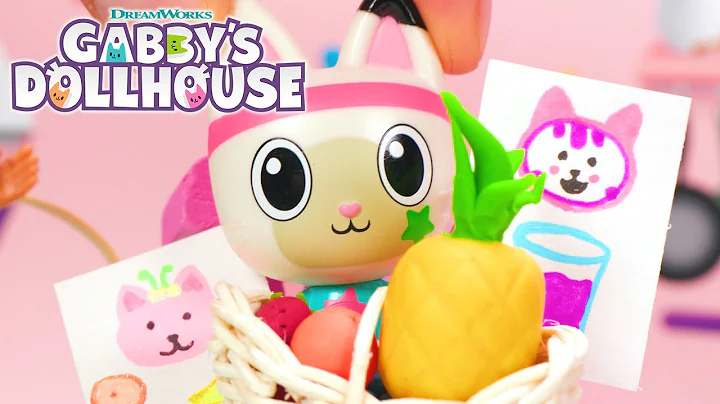 Learn Colors + Make Healthy Fruit Smoothies with Gabby! | GABBY'S DOLLHOUSE TOY PLAY ADVENTURES