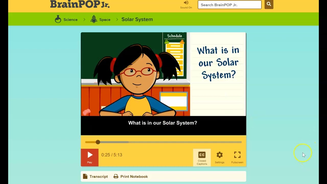BrainPop Jr Tutorial