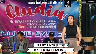ELA NYIA - NYIA JE TEGE - BY ERNA CEMONG - WEDDING ADI SAFARNO \u0026 MARLINA - KALIMPANGAN,MANDOMAI.