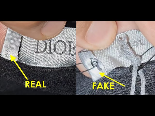 How To Spot Real Vs Fake Dior Dway Slides  LegitGrails