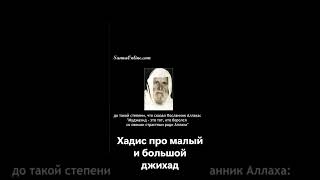 Хадис: "Мы вернулись с малого джихада к большому джихаду". Шейх аль-Альбани #ислам #хадис #джихад