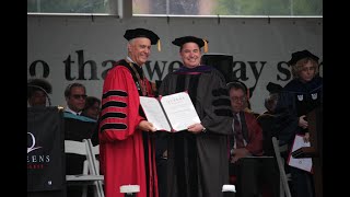 Tacking: Matt Higgins 2019 Queens College Commencement