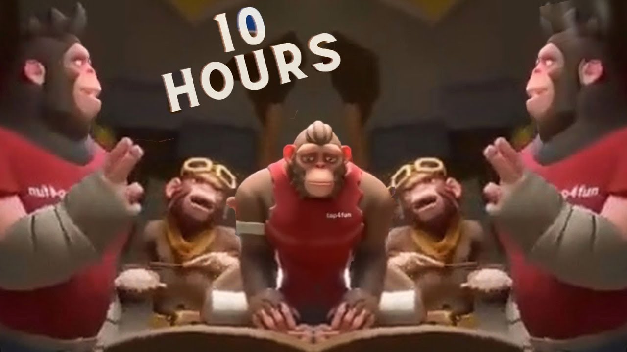 Monkeys Singing Chinese 10 Hours (FULL VIDEO)