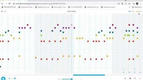 Chrome Music Lab   Song Maker Never Gonna Give You Up by Rick Astley