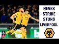 STUNNING Neves Strike Cancels Out Origi's Equaliser | Wolves 2-1 Liverpool | Emirates FA Cup 2018/19