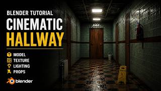 Build a Photorealistic Interior Hallway in Blender - Step by Step