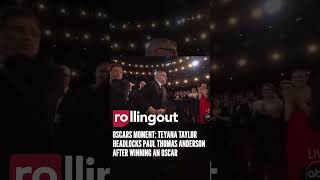 Oscars Moment: Teyana Taylor Headlocks Paul Thomas Anderson