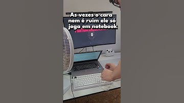 O cara joga em notebook 💀 #notebook #notebookgamer #pcgamer