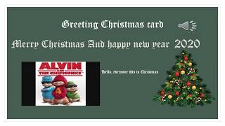 How to record your voice on a Christmas greeting card using  Office 2016  PowerPoint_1 screenshot 2