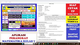 Grade 7 MATHEMATICS Teaching Tools Application AY 2025/2026 screenshot 3