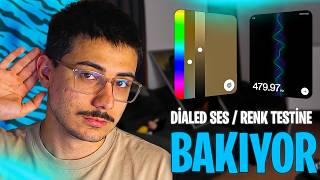 SERCAN ZURNA DİALED TESTİNİ İNCELİYOR