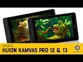 Huion Kamvas Pro 12 and 13 Review Update