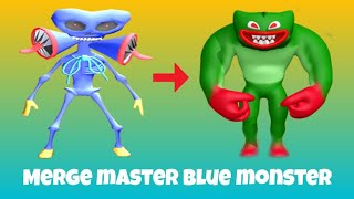 Menggabungkan monster agar menjadi kuat saat bertarung | Merge master blue monster | Geme android screenshot 4