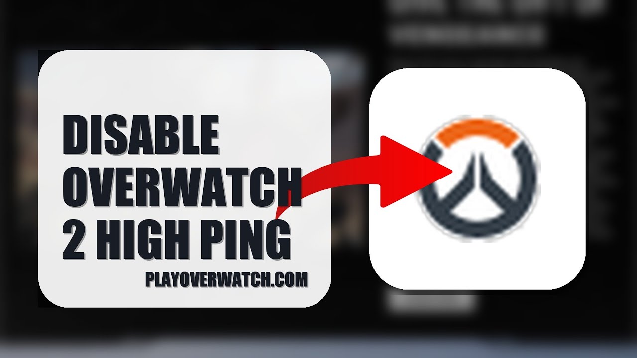 How To Disable Overwatch 2 High Ping 2025 (QUICK FIX) (2026)