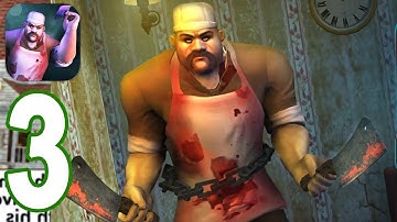 Scary Butcher 3D - Walkthrough Gameplay Part 3 - 14-18 levels (iOS, Android)