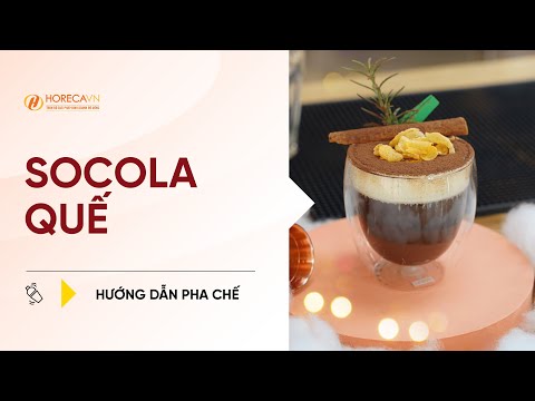 Video Hướng dẫn pha chế SOCOLA QUẾ ngọt ngào - Đồ uống hút... - youtube
