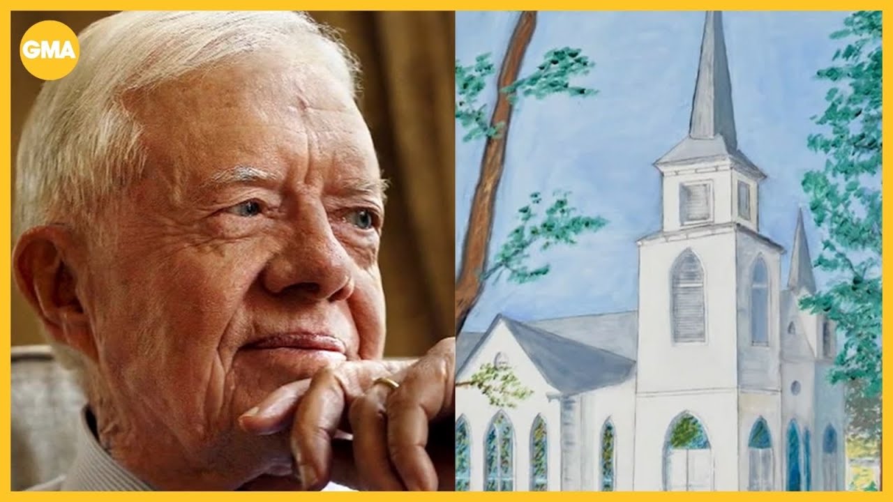 Jimmy Carter’s paintings are up for sale for $6,000 to $8,000