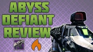 Abyss Defiant - Crota's End Hard Mode Auto Rifle Reward/Weapon - Destiny Overview
