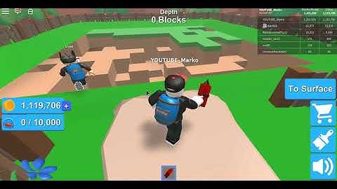 ROBLOX FREE GAME BETA Mining Simulator Part 9