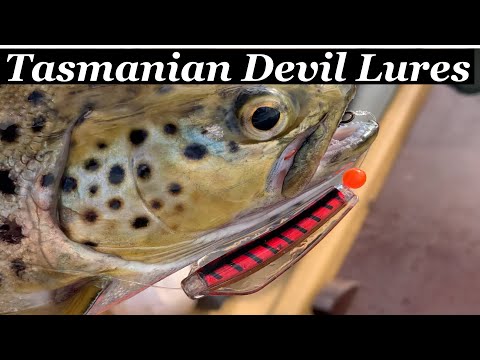 How good are Tasmanian Devil Fishing Lures for trout - Tassie