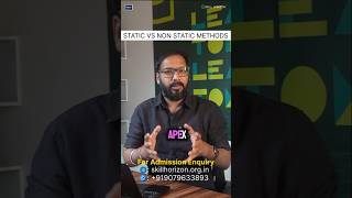 63 | Master Static vs Non - Static Methods in Programming | Sanjay Gupta | Skill Horizon