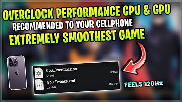 How To OverClock Cpu & Gpu Performance Mobile Legends (No Root) Stable FPS [ Patch Jujutsu Kaisen ]