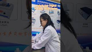 Meilaibolab Digital Melting Point Device #Meilaibolab #Seewellab #science #MeltingPointDevice #lab