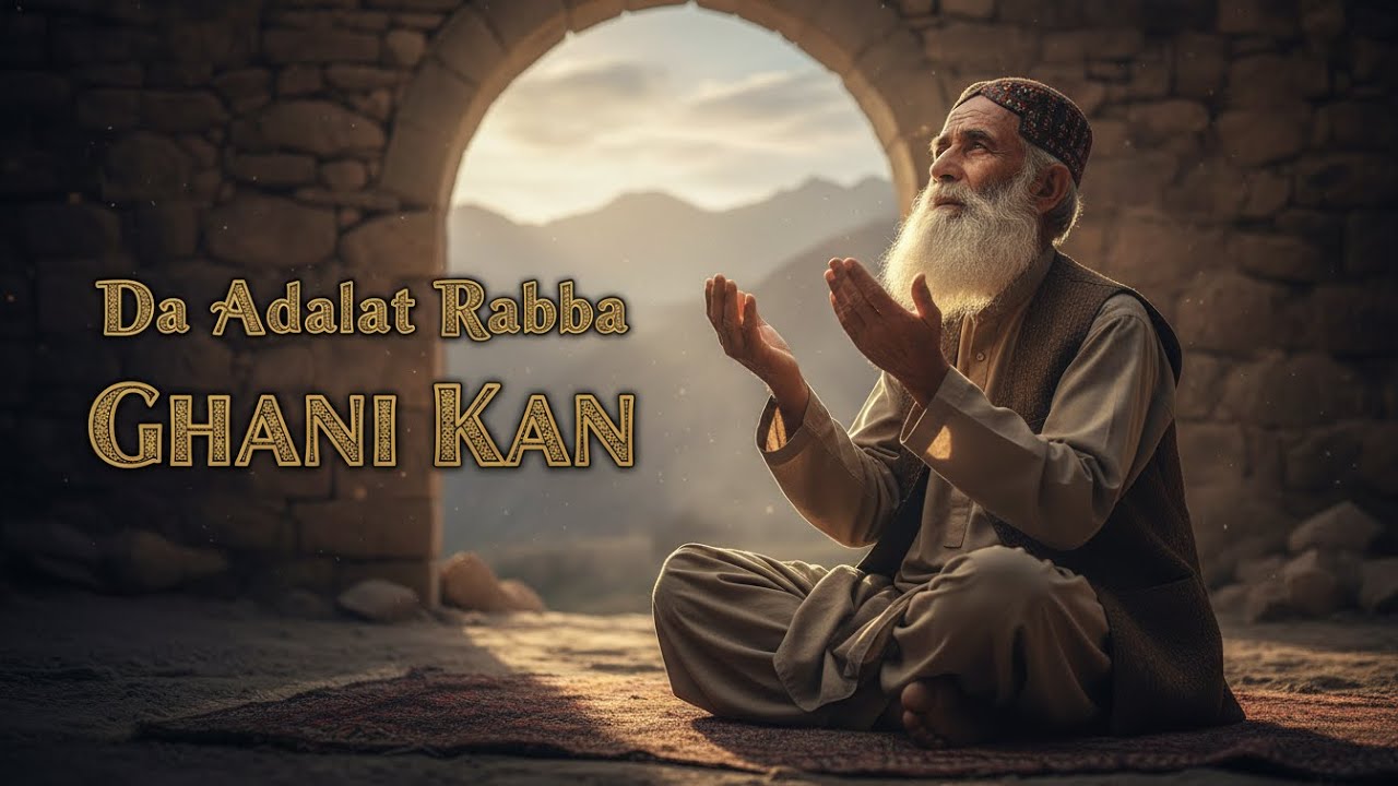 A Da Adalat Rabba – Poetry Song | Ghani Khan | Heart Touching Pashto Ghazal | New 2025