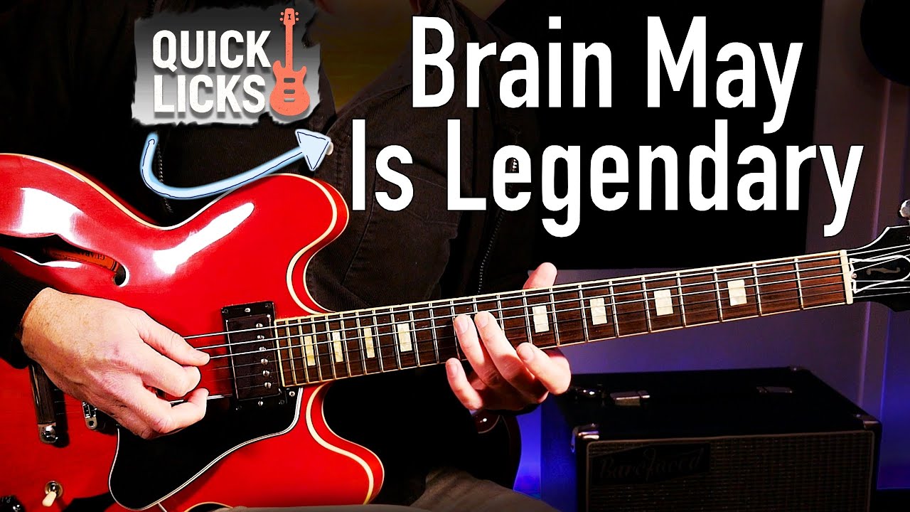 Smooth, Melodic and Full of BRIAN MAY Phrasing - Quick Licks 20 -Brian May