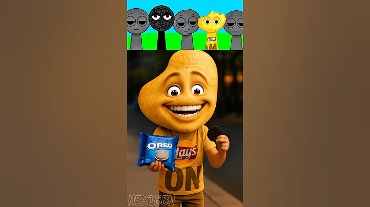 Incredibox Sprunki OC - Oreo and Lay's #sprunkioc #incredibox #funny #sprunki #oreo #lays
