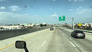 Driving through I-40 AMARILLO, TEXAS