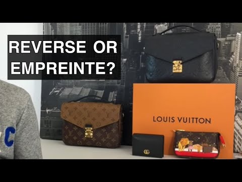 Louis Vuitton Pochette Metis Canvas MONOGRAM vs EMPREINTE Leather Review &  Comparison 