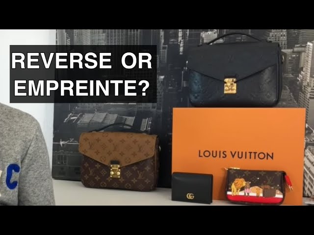 Louis Vuitton Pochette Metis Canvas MONOGRAM vs EMPREINTE Leather