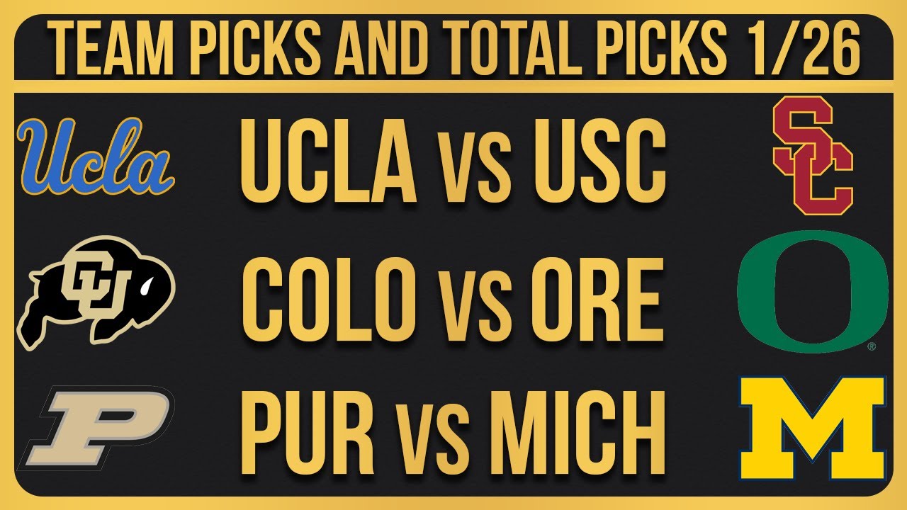 FREE College Basketball Picks Today 1/26/23 CBB Picks NCAAB Betting