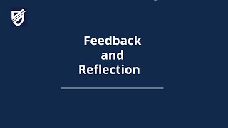 Feedback and Reflection