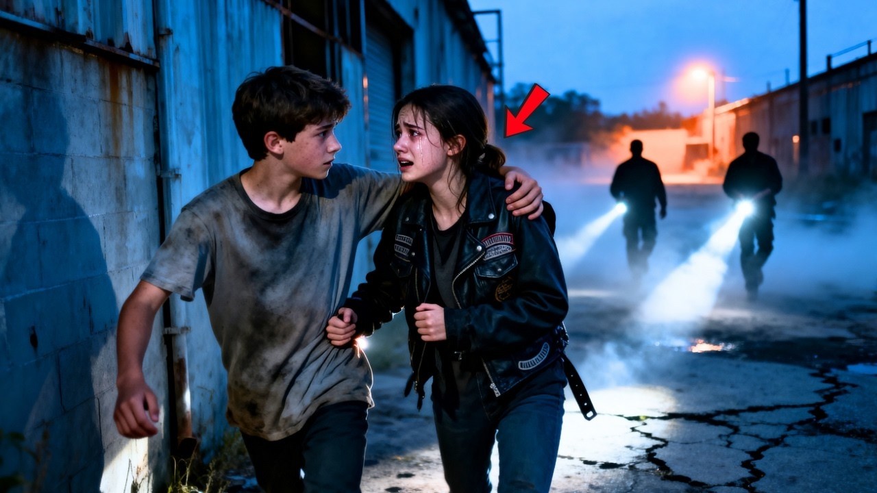 Armer Teenager bringt die Tochter eines Biker-Clubs in Sicherheit – Hunderte zeigen Respekt