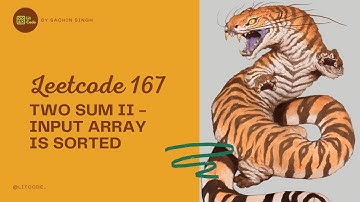Leetcode 167. Two Sum II - Input Array Is Sorted - Python